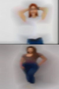 Naked woman with huge Darfield boobs by woman man by woman